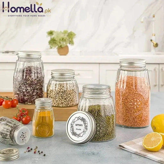 GLASS JAR 1.8LTR