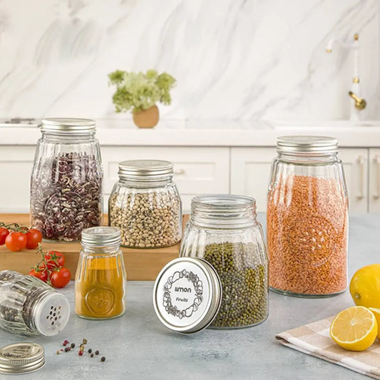 GLASS JAR 1.8LTR