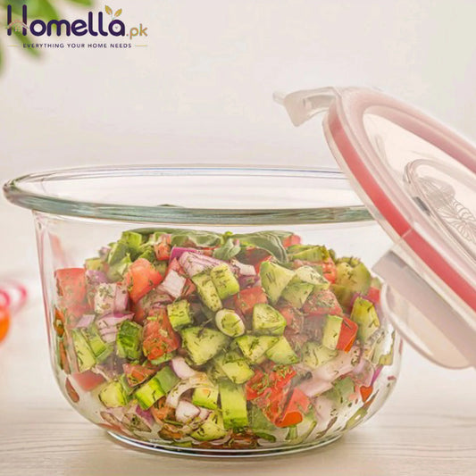 Glass Bowls With Lid 1.2LTR