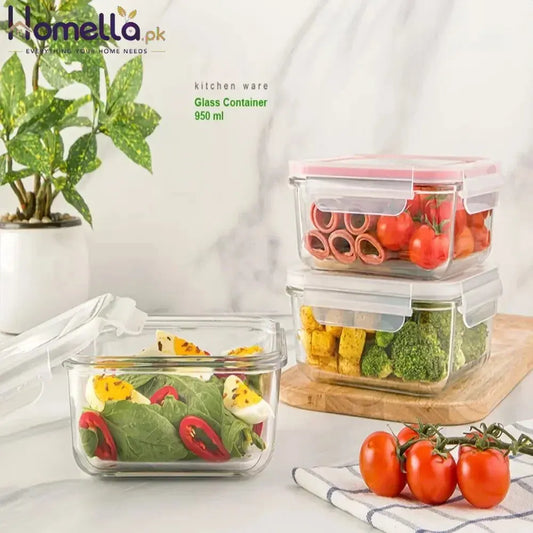 GLASS CONTAINER 950 ML