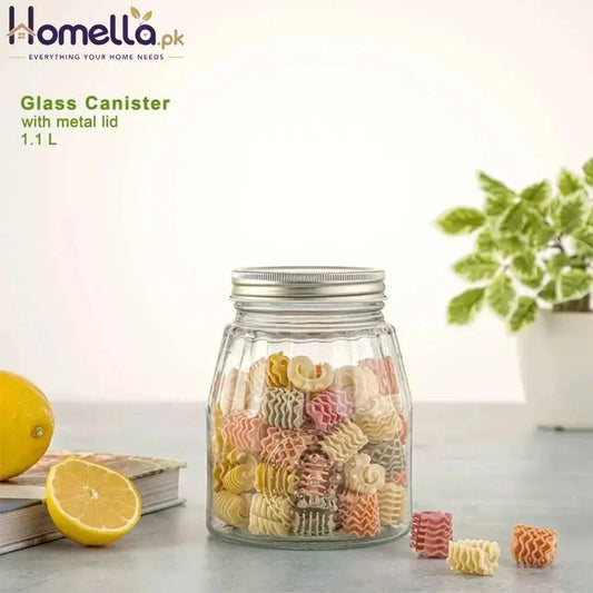 GLASS JAR 1.1LTR