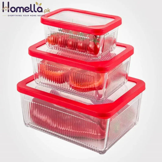 RECTANGLE GLASS CONTAINER