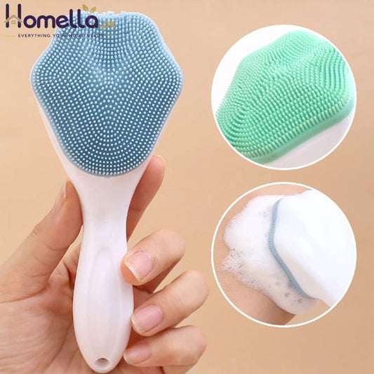 Silicone Facial Cleansing Brush – Exfoliate & Deep Clean