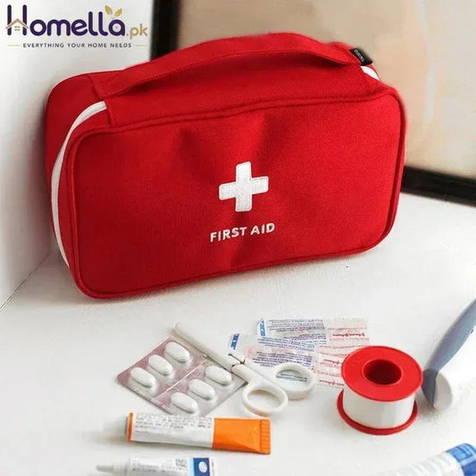 Portable First Aid Emergency Medicine Bag