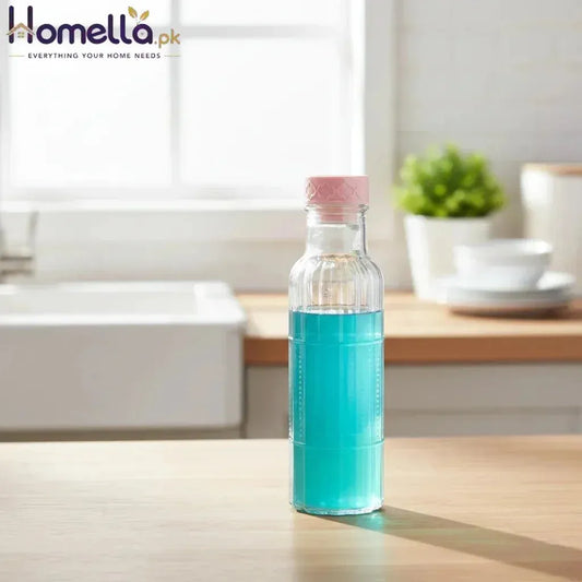 Glass Bottle With Plastic Cap 1.1 LTR