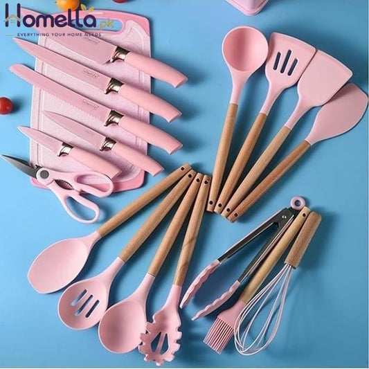 Wooden Handle Non-Stick Spatula