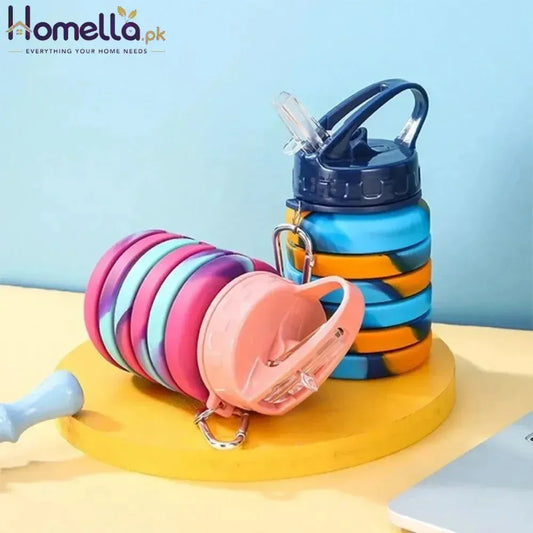 Silicone foldable water bottle 500 ML