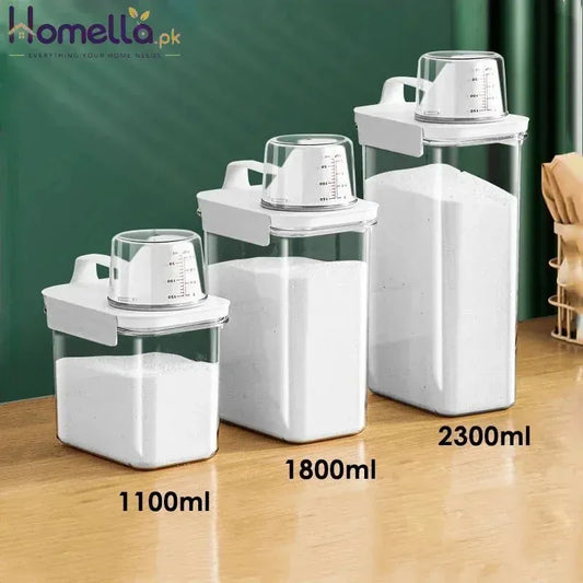Compact Laundry Detergent Dispenser – Refillable, Leak-Proof & Travel Ready