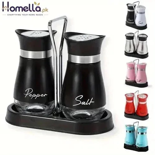 Glass Salt and Pepper Shaker Set