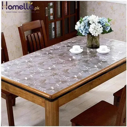 Soft Table Matt Flower Design Waterproof