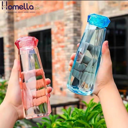 420ml Crystal Cup Practical Water Bottle Gift Cup Kitchenware colorful Glass Handy Cup Multifunctional Cup Bar Supplies