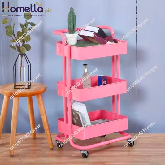 Multifunctional Durable Indoor Storage Cart Beauty Nail Salon Wholesale Trolley