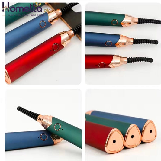 New Electric Eyelash Curler lon Home Heating Curler Permanent Styling Electric Hair Curler Heating Long-lasting Fixing