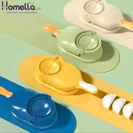2 in1 Dumpling Maker DIY Kit Wrapper Presser Dough Pressing Ideal for Home Cooking Dough Skin Molder Machine Kitchen Gadgets