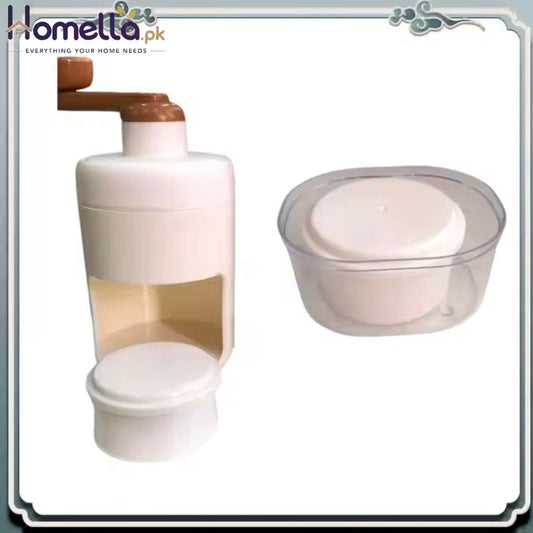 Diy Household Hand-Operated shaved Ice Milk Shake Making Smoothie Machine Kitchen Hand Ice Breaker Mein Mein Ice Shaved Ice