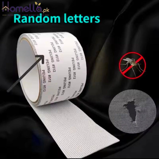 Waterproof Window Screen Repair Tape Self-Adhesive Home Decor Net Patch Anti-Insect Mosquito Mesh Broken Holes Repair Stickers