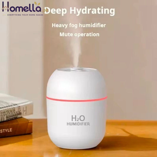 Mini USB Portable Air Humidifier with Colorful Atmosphere Light New Model Cross-Border Popular Small Air Humidifier for Office