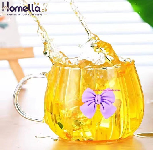 Bow Glass High Temperature Resistant High Value Household Coffee Cup