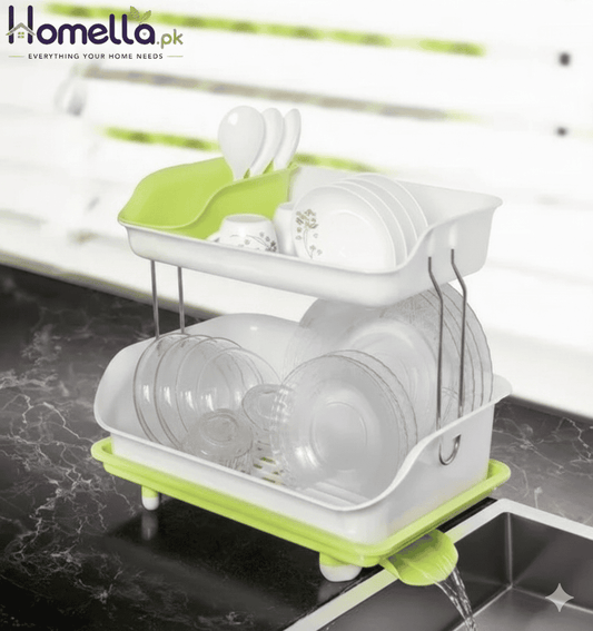 Portable Kitchen Dish Drainer Basket