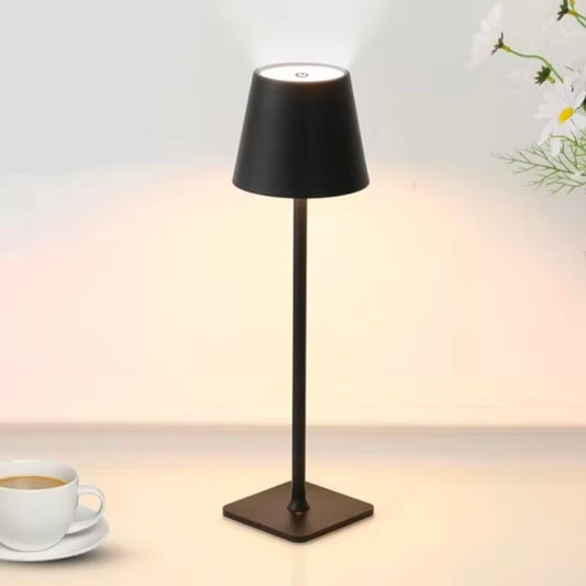 LED Desk Lamp Rechargeable Table Lamp 3 Levels Dimmable Bar Restaurant Ambiance Wireless Touch Lamps Waterproof Led Lights