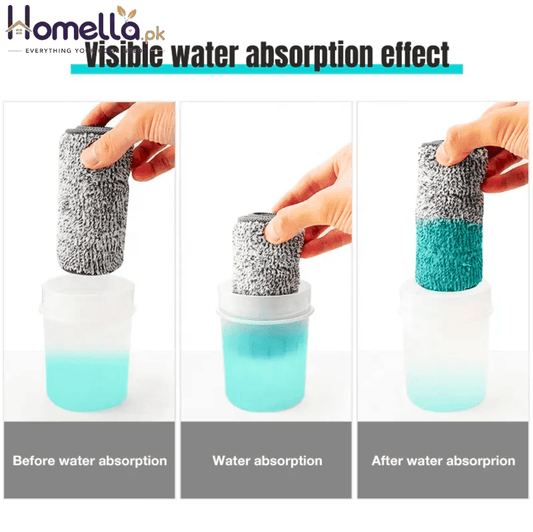 Flat Squeeze Mop With Bucket Hand Free Wringing Floor Cleaning Mop Microfiber Mop pads Wet or Dry Usage on Hardwood Fool