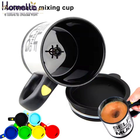 400ml Mugs Automatic Electric Lazy Self Stirring Mug Cup Coffee Milk Mixing Mug Smart Stainless Steel Juice Mix Cup Drinkware