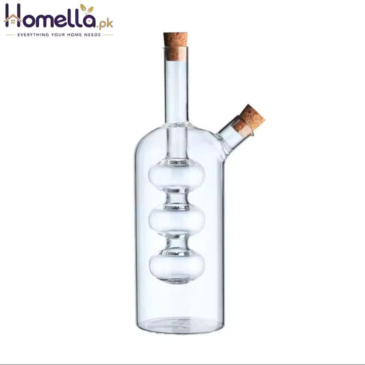 Transparent Glass Oil Bottle Oil And Vinegar Cruet Glass Grape Cluster Bottle For Cooing