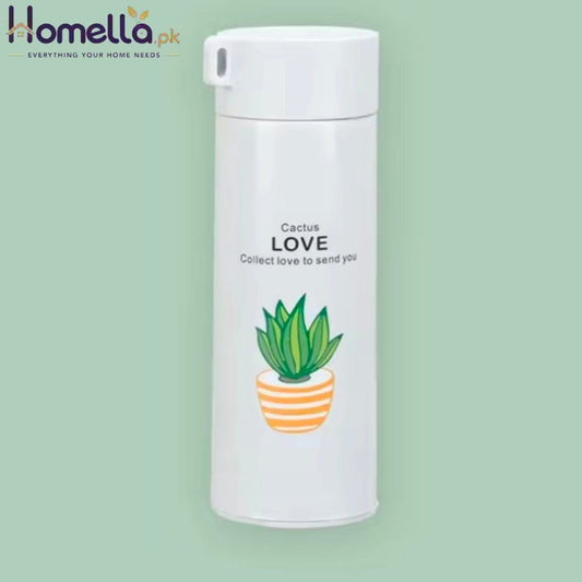 New Succulent Double-layer Insulated Glass Water bottle Portable Handheld Drinking Cup Business Gift Cup