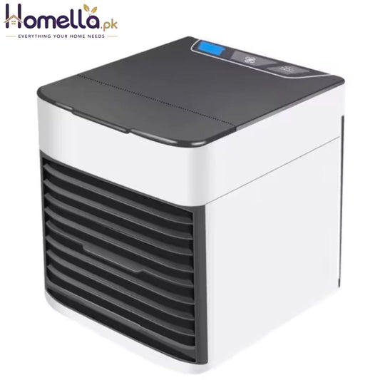 Desktop Fan Silent Cooling Air Circulator for Office Dormitory with Built-in Humidifier 3-Speed Adjustable Personal Air Cooler