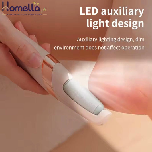 HOMFISH Electric Foot Grinder Automatic Foot Callus Rubbing Pedicure Dead Skin Callus Remover for Foot Beauty Machine