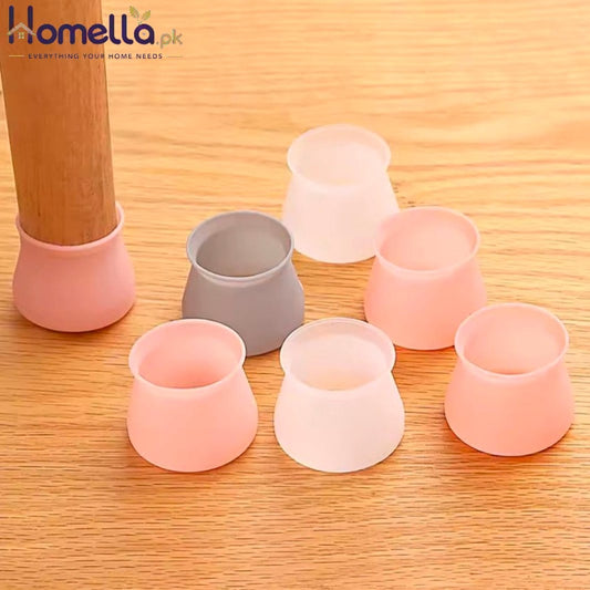 4pcs Table Chair Legs Silicone Caps Furniture Non-slip Foot Cover Protection From Children Floor Desks Dining Stool Bottom Pad
