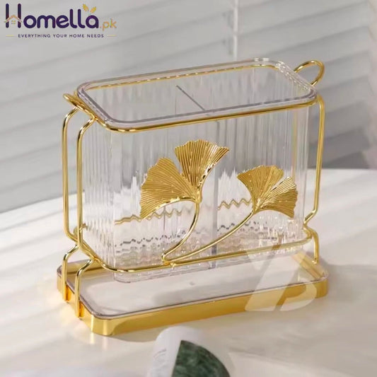 Home Restaurant Creative Rectangular Chopsticks With Drain Plate and Fan Bladet