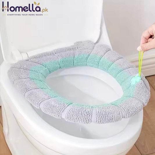 Winter Warmth Toilet Seat Covers - Soft Thick Warm Cushion with Removable & Easy-Clean Design, Portable for Home, Dorms
by The Advancing