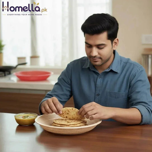 Roti Breed Chapati Chabbi Serving Tray Pack of 2