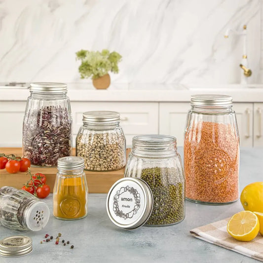 GLASS JAR 1.5 LTR