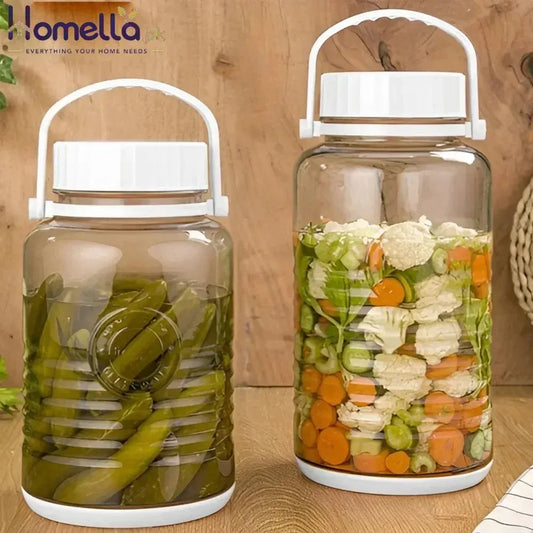 Pickle Glass Cotainer 4 LTR