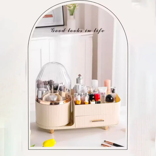 Drawer Organizer for Vanity Desktop Storage Box for Skincare Lipstick Mekup