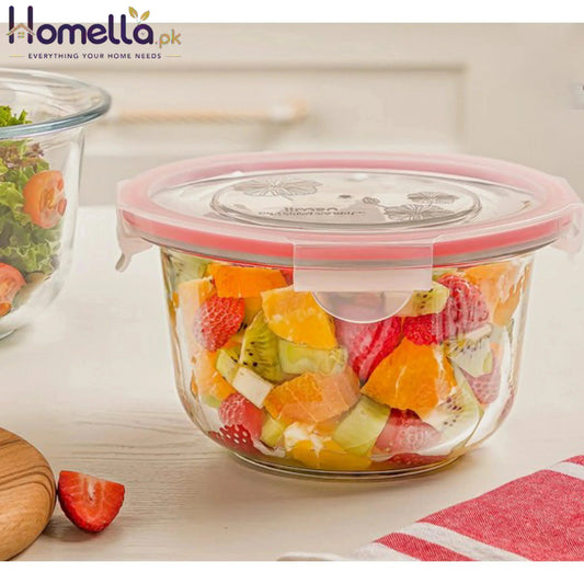 Glass Bowls With Lid 1.2LTR