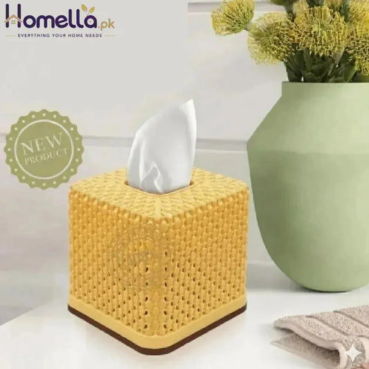Tissue Box Square Design for Desktop Living Room Dining Room Storage