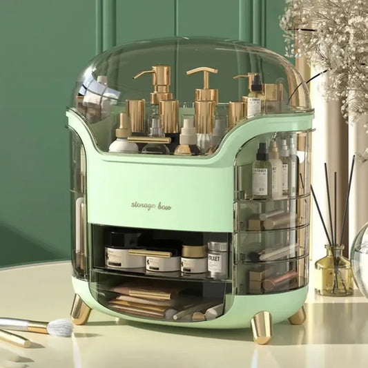 Multi-Functional Makeup Storage Box β Dustproof & Transparent