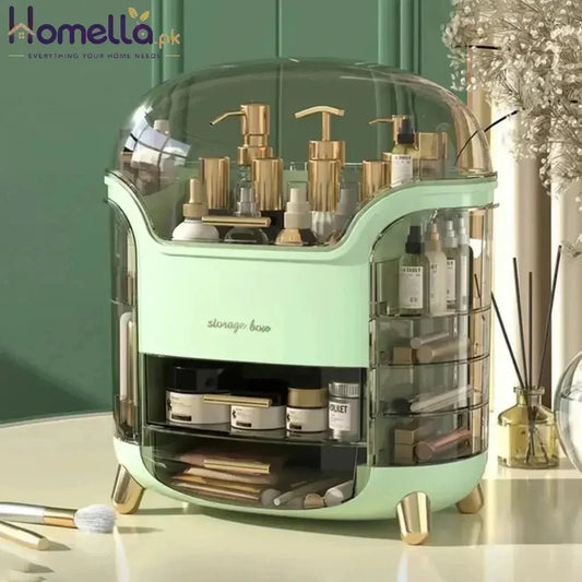 Multi-Functional Makeup Storage Box – Dustproof & Transparent