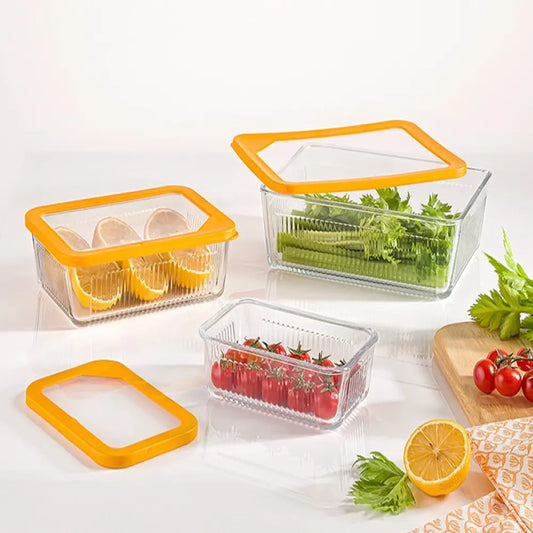 RECTANGLE GLASS CONTAINER