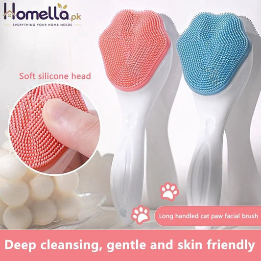 Silicone Facial Cleansing Brush – Exfoliate & Deep Clean