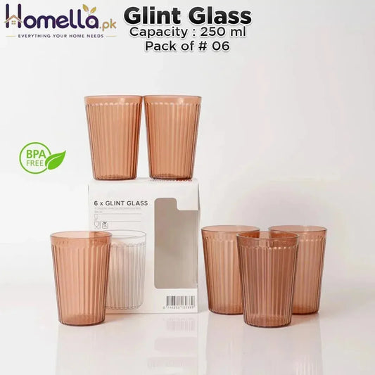 Glint Glass (6 Pcs Pack)