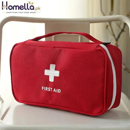 Portable First Aid Emergency Medicine Bag