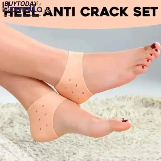 Silicone Heel Pads Anti Crack Heel Protector – 1 Pair (2PCS)