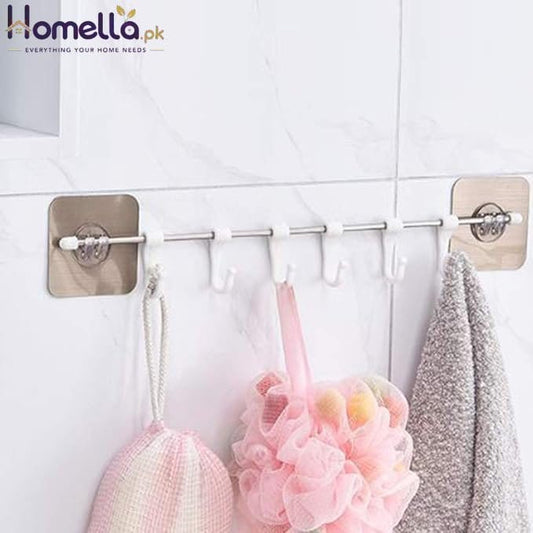Steel Rod Wall Mounted Kitchen Hanger