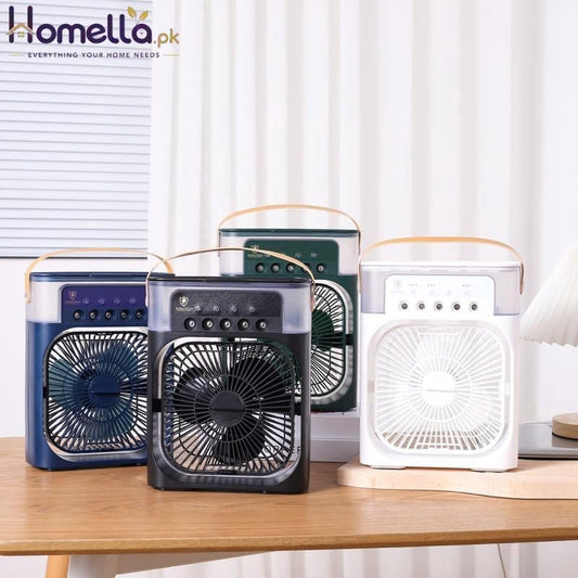 USB Mist Fan 600ml – Portable Humidifier & Cooler