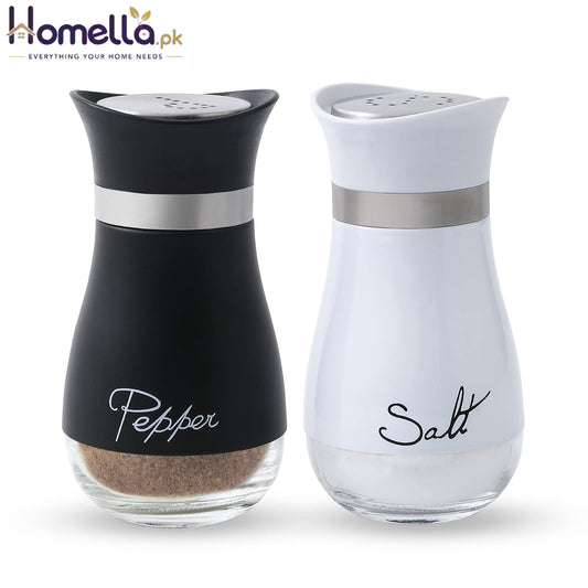Glass Salt and Pepper Shaker Set