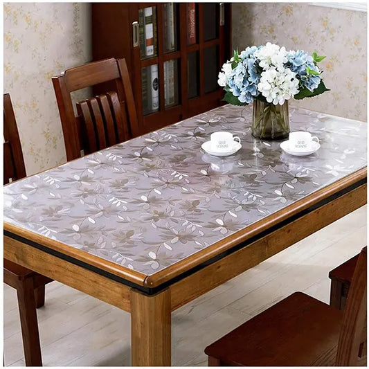 Soft Table Matt Flower Design Waterproof